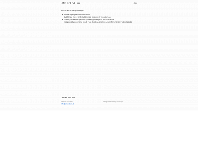 erendem.lt snapshot