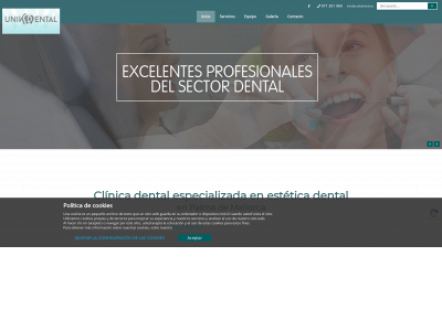 www.unikdental.es snapshot