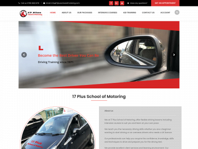 17plusschoolofmotoring.com snapshot