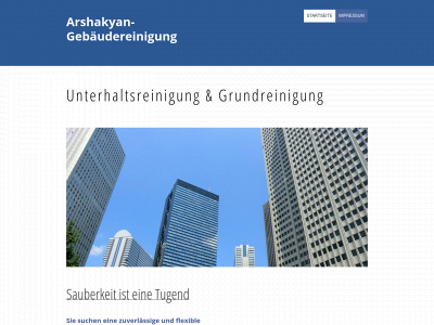 www.hajk-gebaeudereinigung.de snapshot