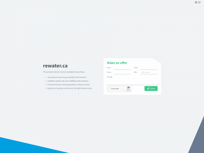 rewater.ca snapshot