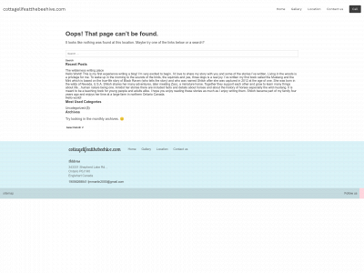 cottagelifeatthebeehive.com snapshot