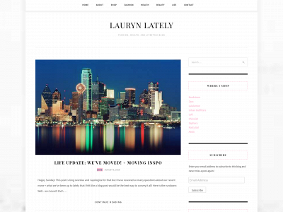 laurynlately.com snapshot