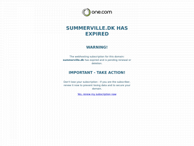 summerville.dk snapshot
