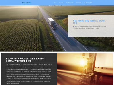 cdltruckservices.com snapshot