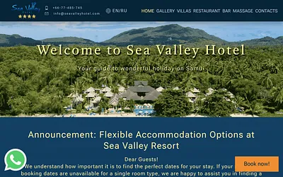 seavalleyhotel.com snapshot