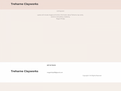 treharneclayworks.co.uk snapshot