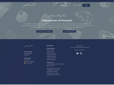 restaurantproviant.dk snapshot