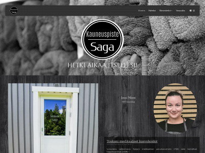 kauneuspistesaga.fi snapshot