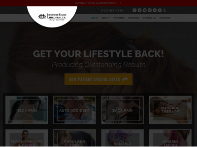 bradfordfamilychiropractic.com snapshot