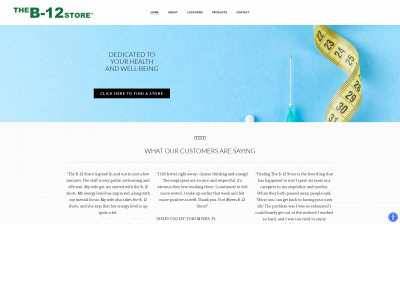 www.theb12stores.com snapshot