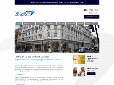 premiumdentalhygiene.co.uk snapshot