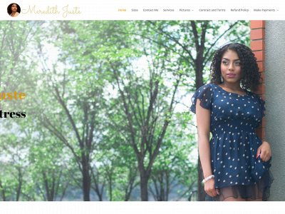 meredithjuste.com snapshot