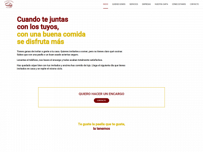lacasadelapaellayelasado.com snapshot