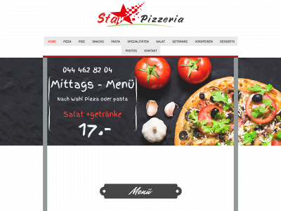 star-pizzeria.ch snapshot