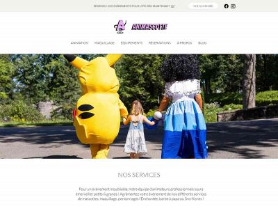 animascotte.ca snapshot