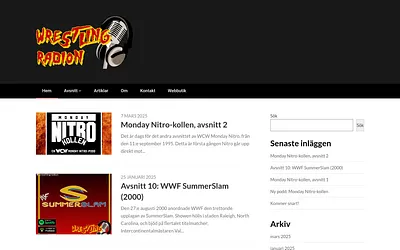 wrestlingradion.se snapshot