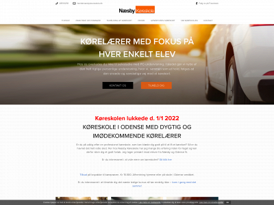 naesbykoereskole.dk snapshot