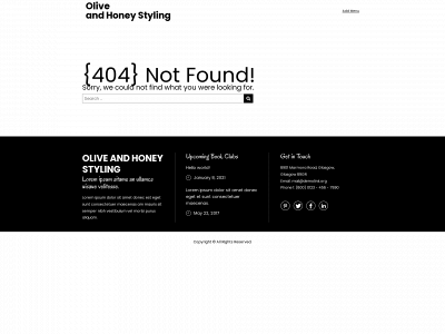 oliveandhoneystyling.co.uk snapshot