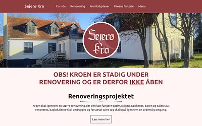 sejerokro.dk snapshot
