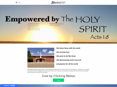 www.clovisbethel.org snapshot