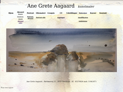 anegrete.dk snapshot