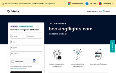 bookingflights.com snapshot