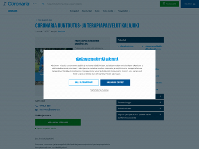 fysiokalajoki.fi snapshot