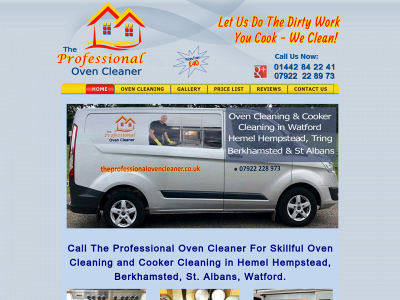 theprofessionalovencleaner.co.uk snapshot