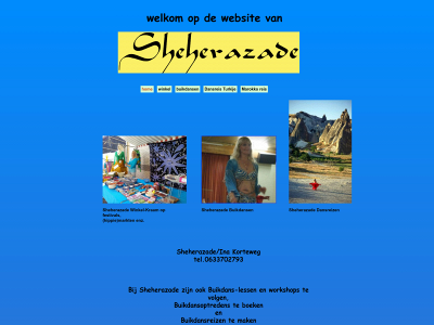 sheherazade-bazaar.nl snapshot