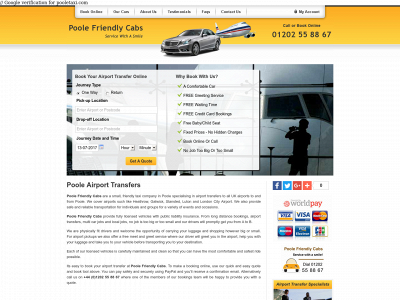 pooleairportcabs.co.uk snapshot