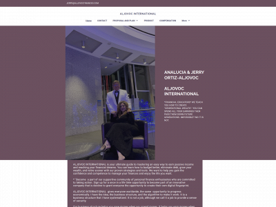 aljovocfinances.com snapshot