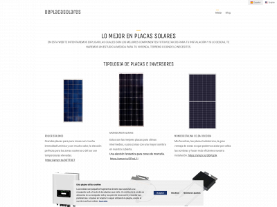 deplacasolares.com snapshot