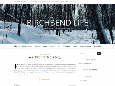 mybirchbend.com snapshot