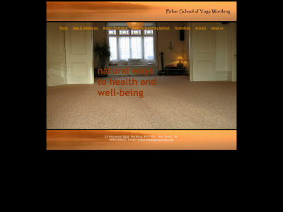 yogaworthing.com snapshot