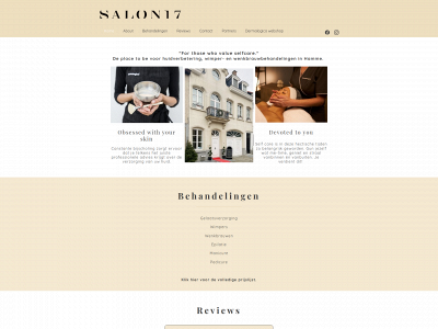 salon17.be snapshot