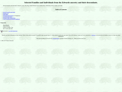 edwardsgen.com snapshot