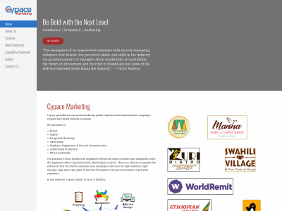 cypacemarketing.com snapshot