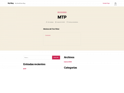 marianadeltoro.com snapshot