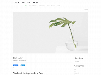 creatingourlives.weebly.com snapshot