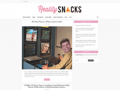 realitysnacks.com snapshot