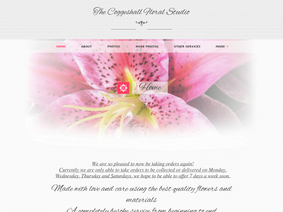 thecoggeshallfloralstudio.com snapshot
