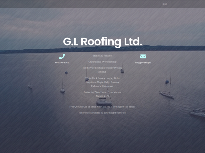 glroofing.ca snapshot
