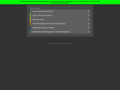 premiercommercialcleaning.com snapshot