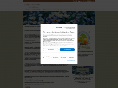bestattungen-vergissmeinnicht.net snapshot