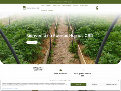 buenoshumoscbd.com snapshot