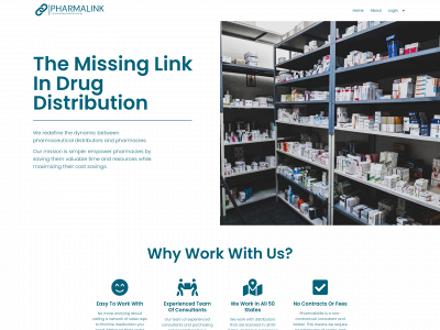 pharmalinkrx.com snapshot