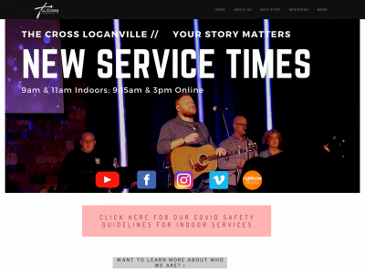 thecrossloganville.org snapshot