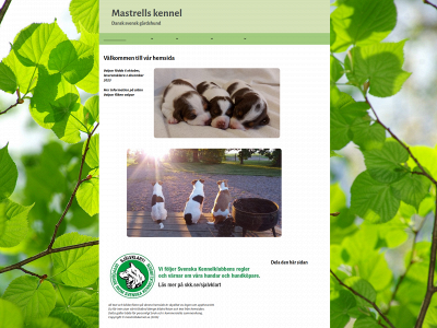 mastrellskennel.se snapshot