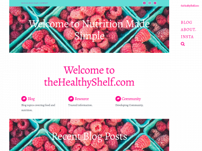 thehealthyshelf.com snapshot